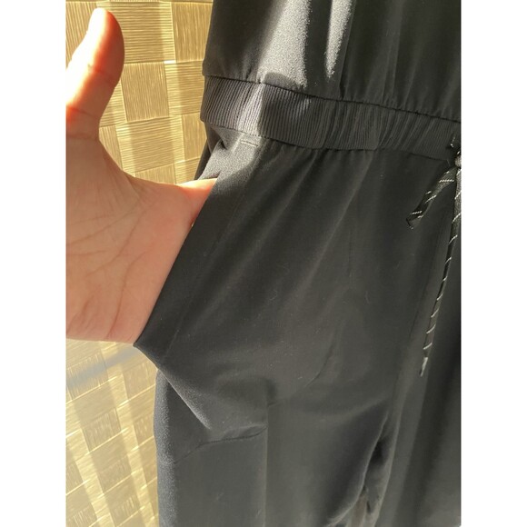 Zella -Black- Womens One Piece Yoga + Studio Jumpsuit Size Medium Athletic - Picture 4 of 8